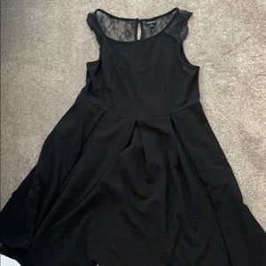 Plus size little black dress